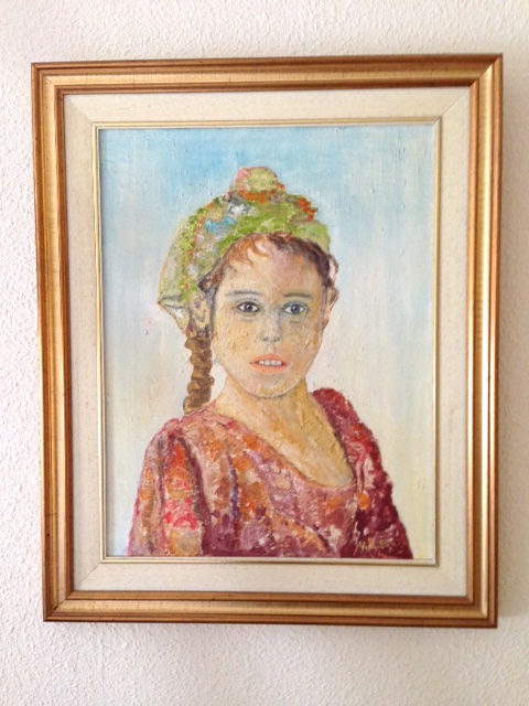 Retrato de una joven de Karun See, Egizto